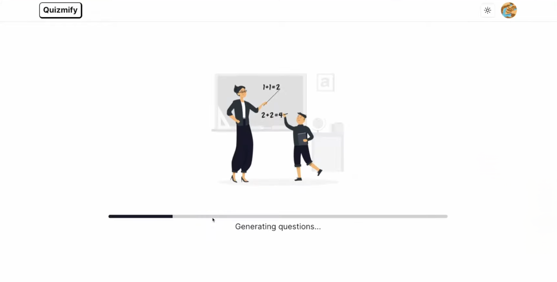 Quiz Interface and Feedback
